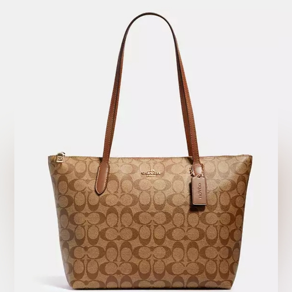 Coach Zip Tote Bag